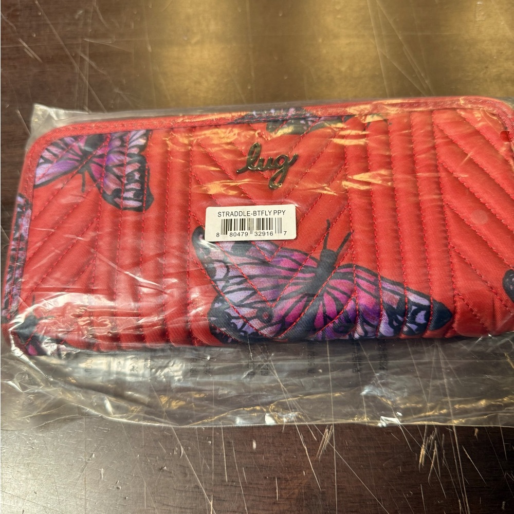 Lug NWT Straddle Butterfly Poppy